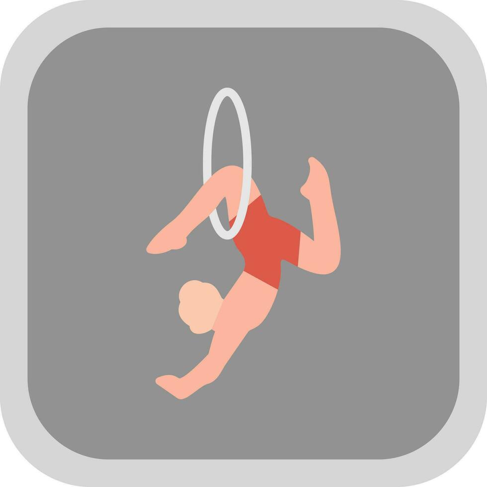 Trapeze artist Vector Icon Design