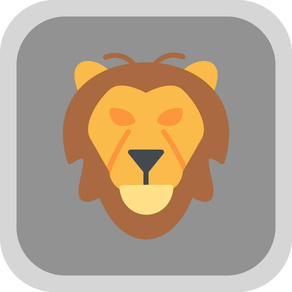 Lion Vector Icon Design