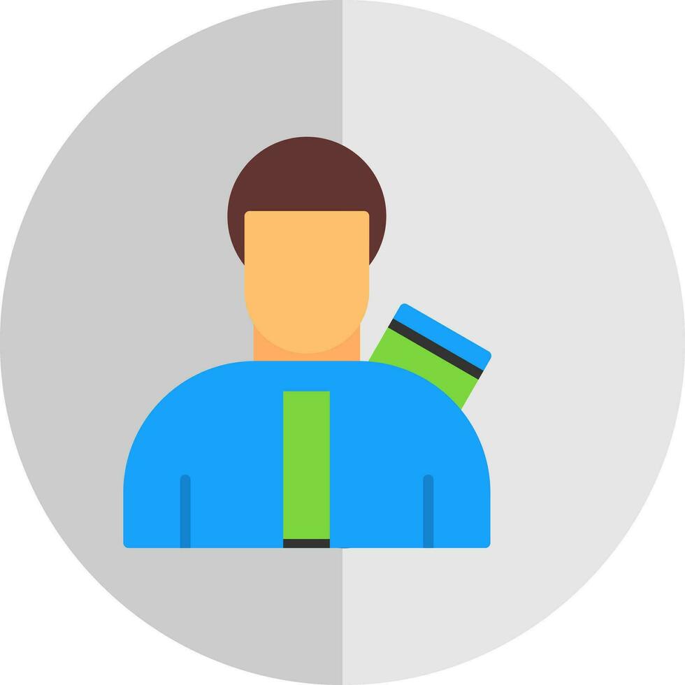 Golfer Vector Icon Design