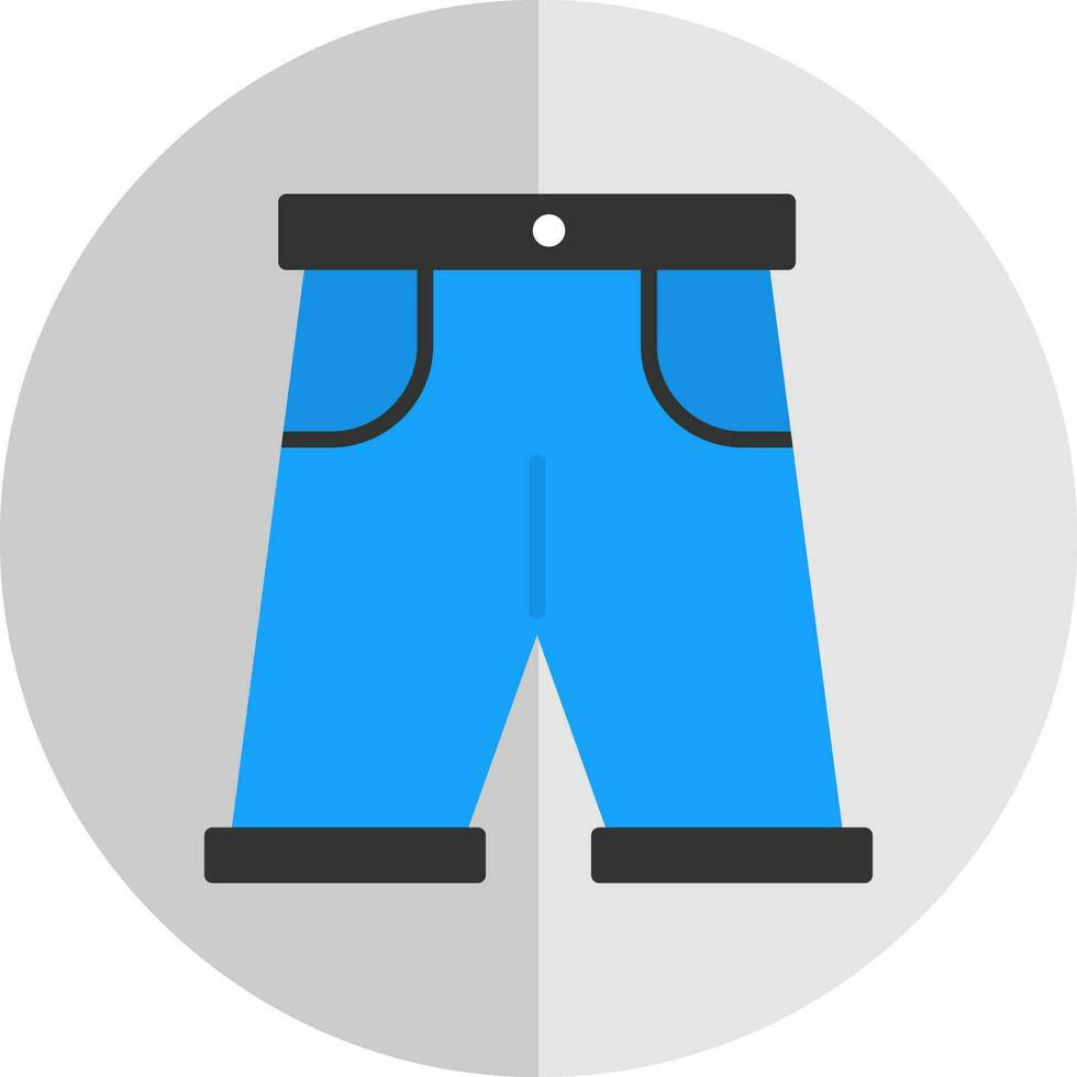 diseño de icono de vector de pantalones cortos