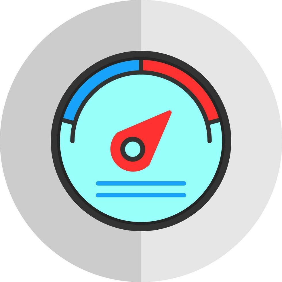 Meter Vector Icon Design