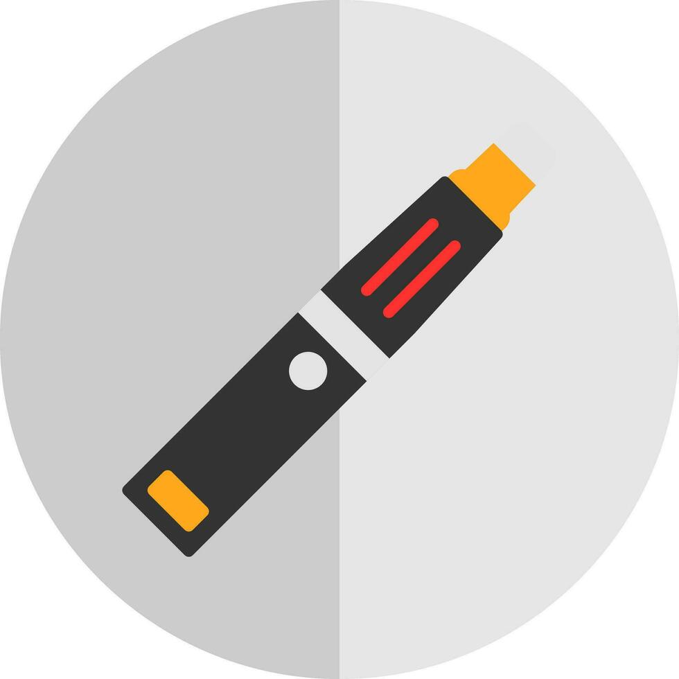 Electronic cigarette Vector Icon Design