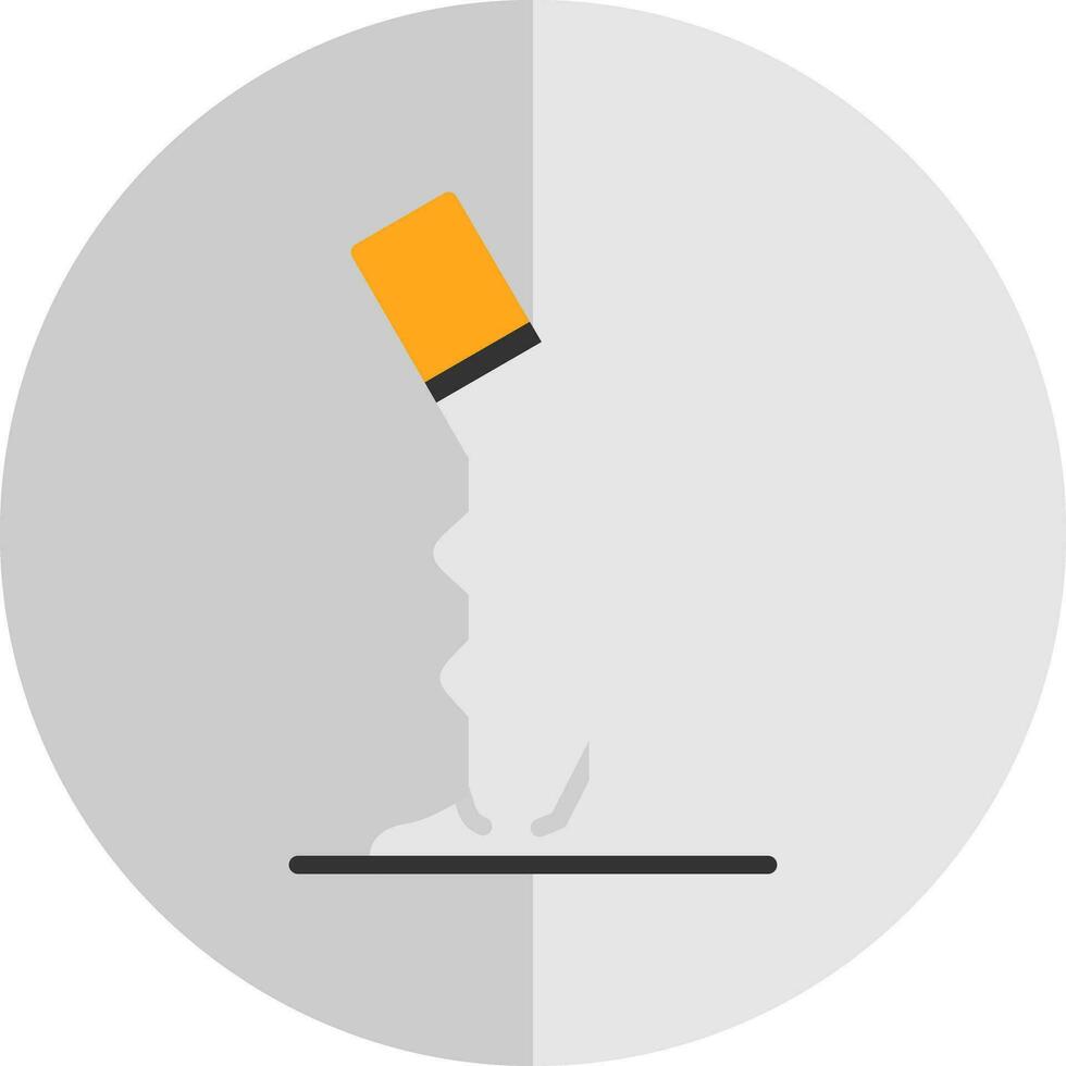 Cigarette butt Vector Icon Design