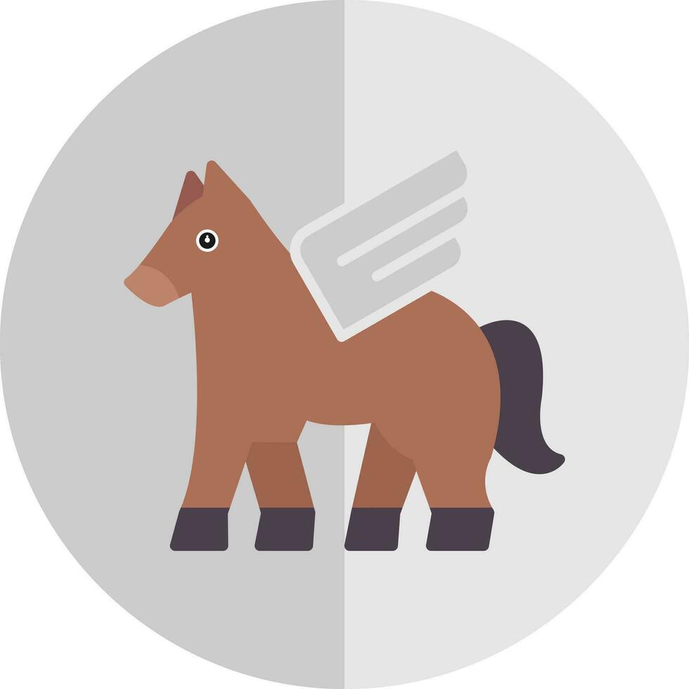 Pegasus Vector Icon Design