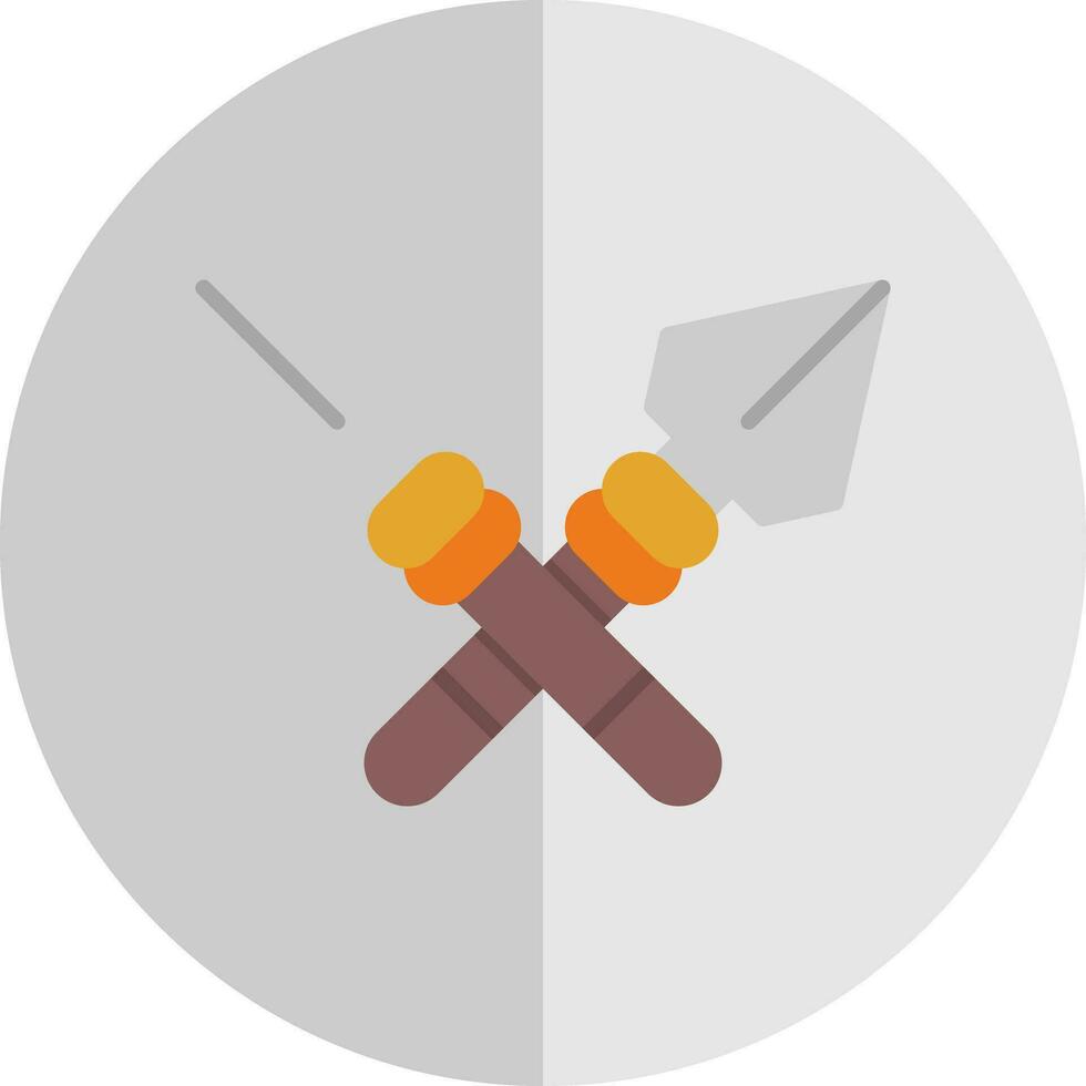 Spear Vector Icon Design