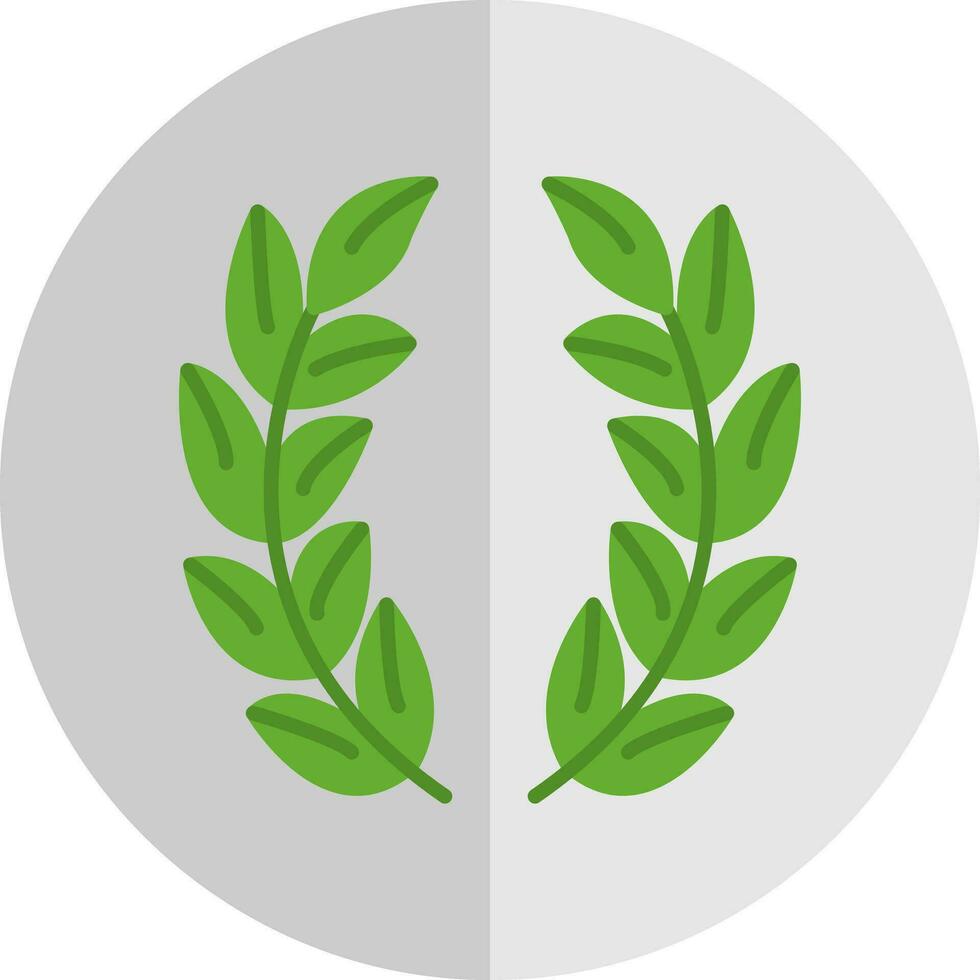 Laurel Vector Icon Design