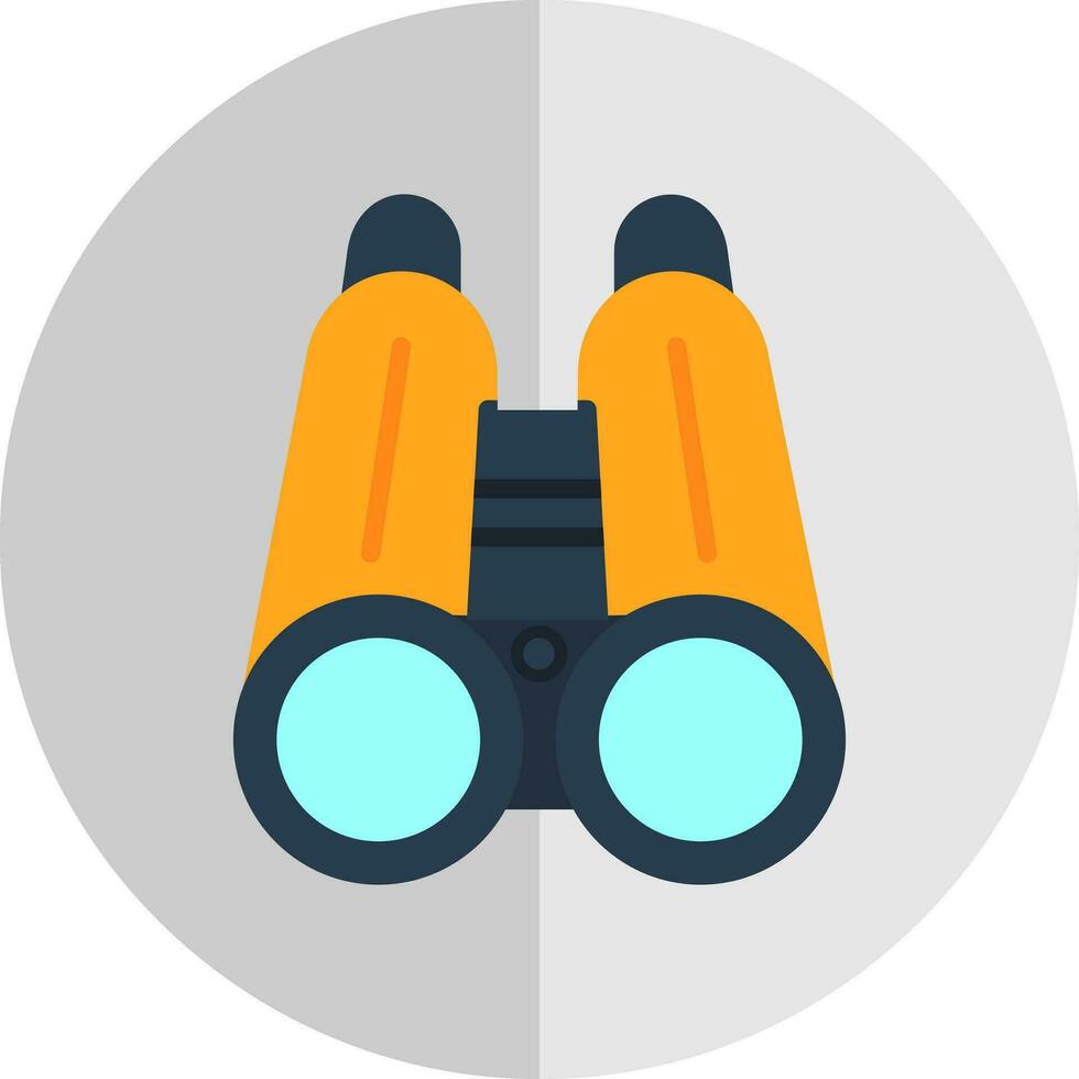 Binoculars Vector Icon Design