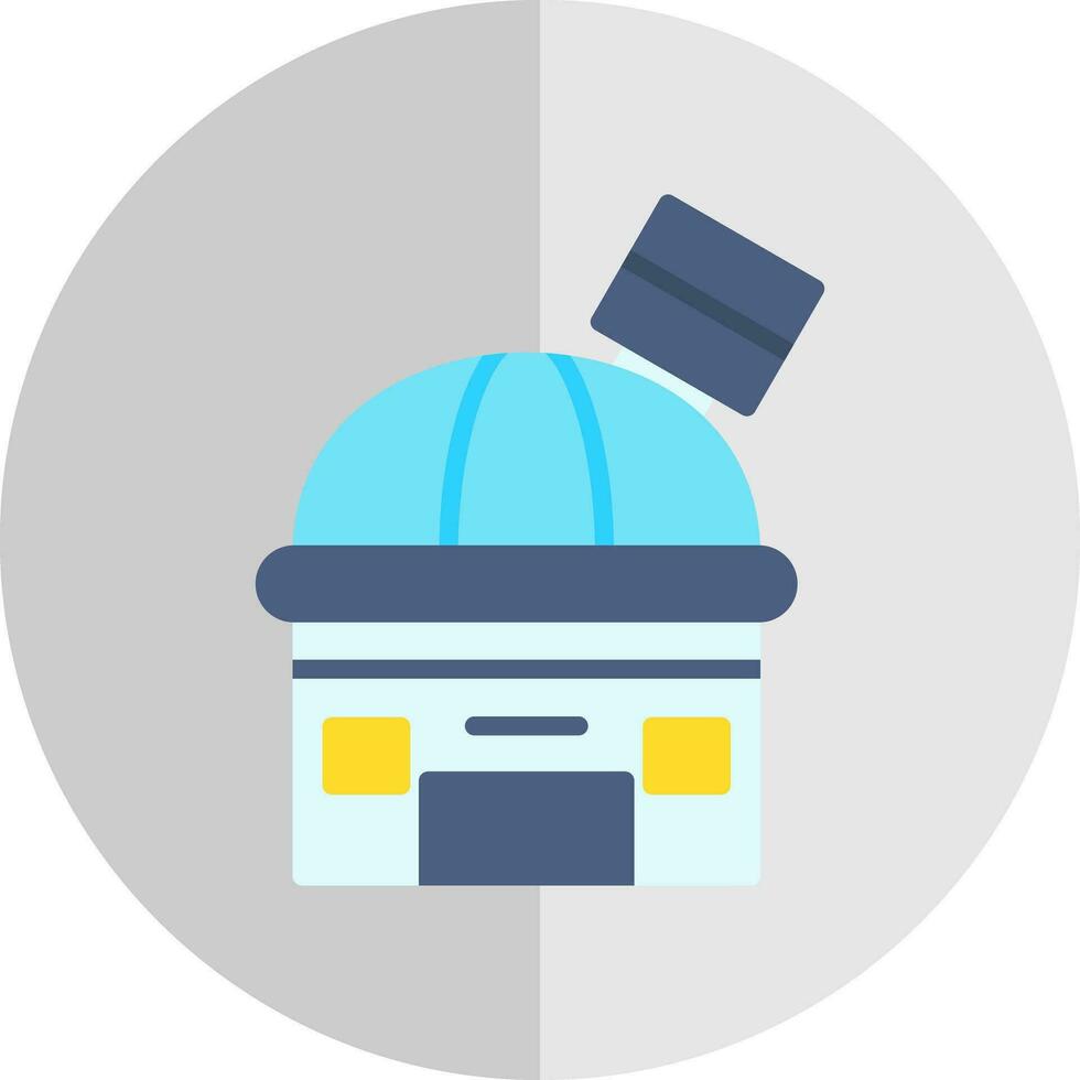 Observatory Vector Icon Design
