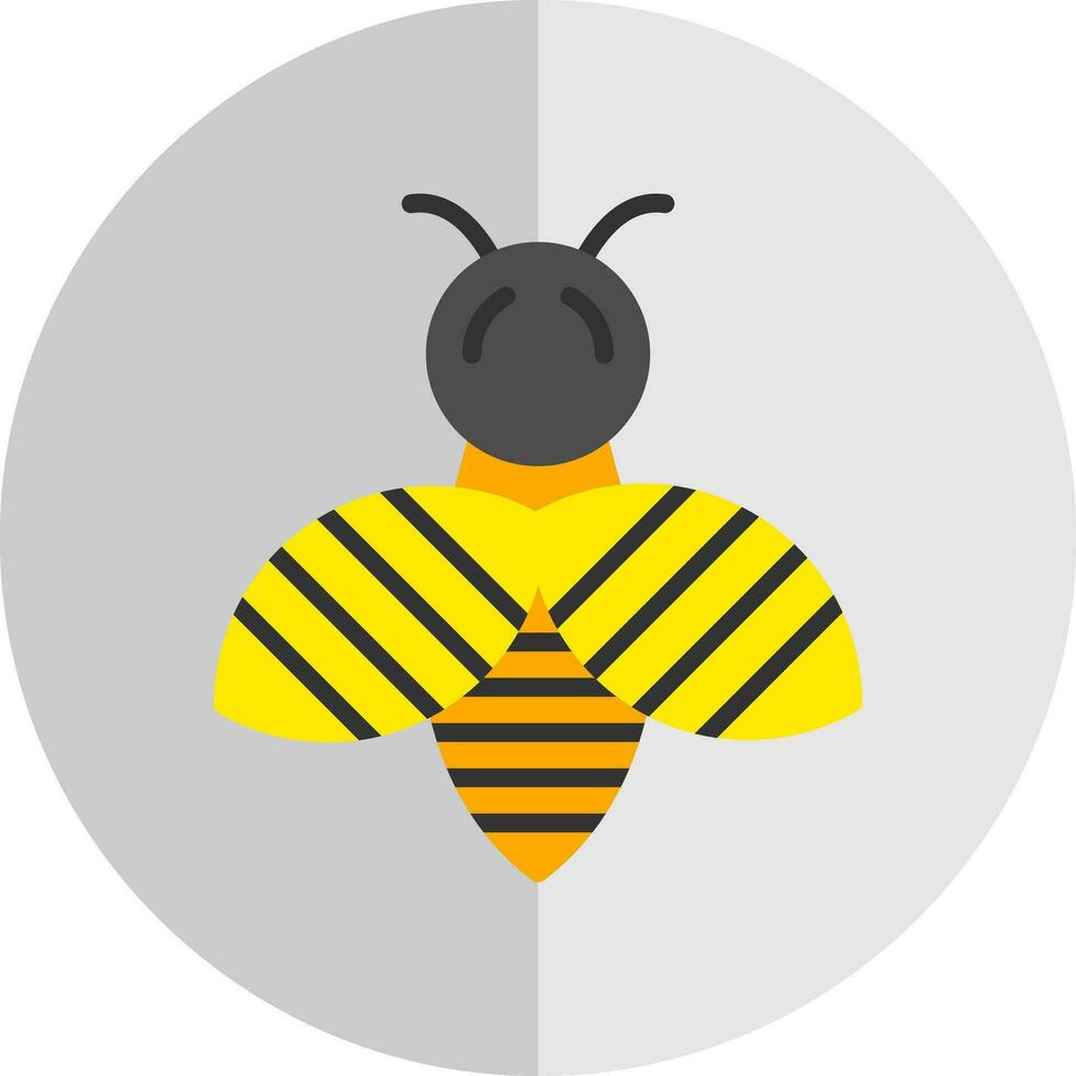 ortografía abeja vector icono diseño