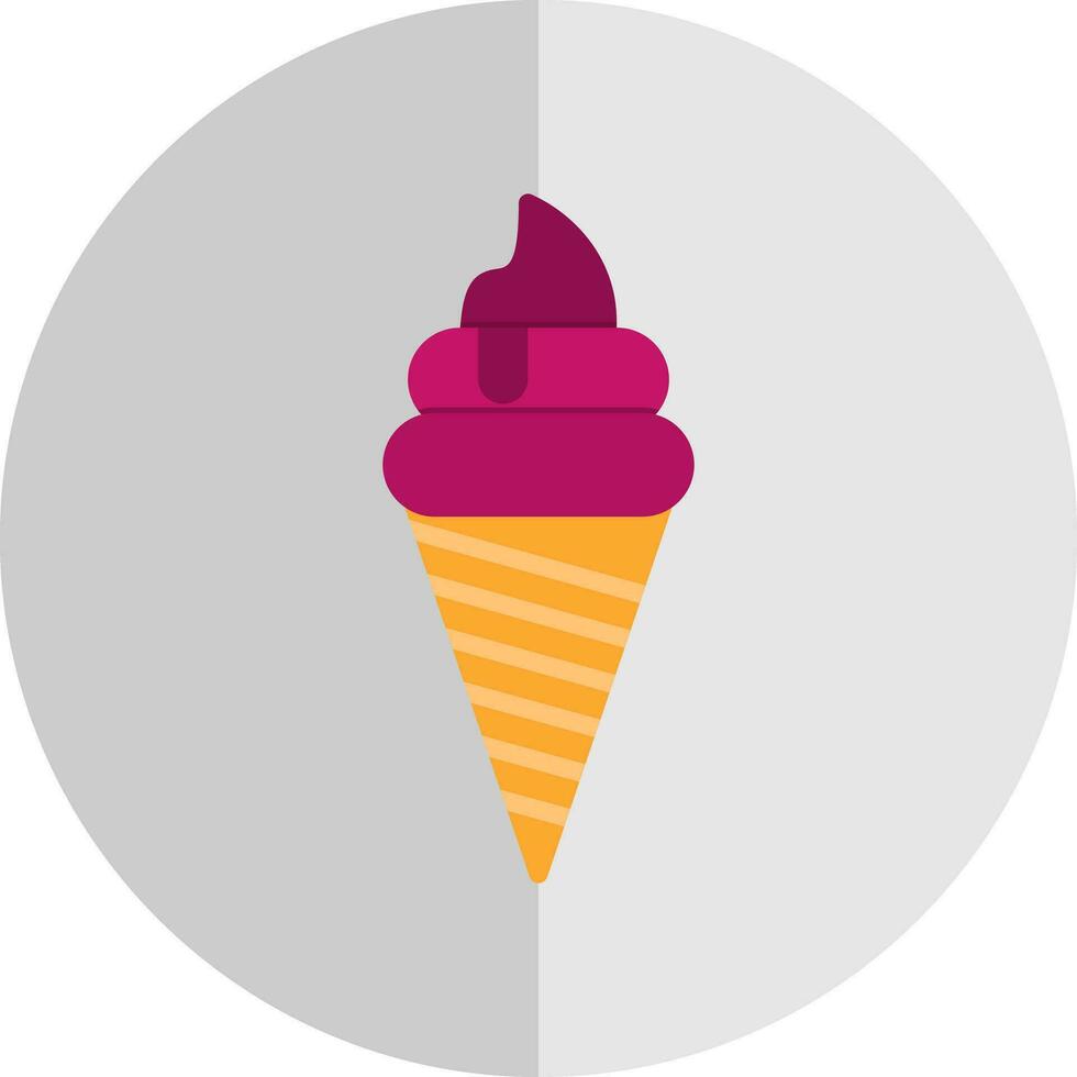 Ice cream Vector Icon Design