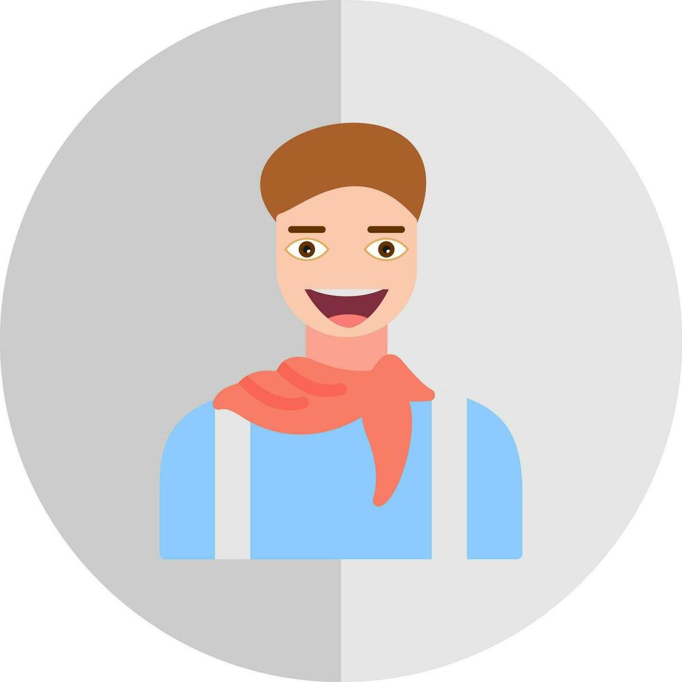 Mime Vector Icon Design