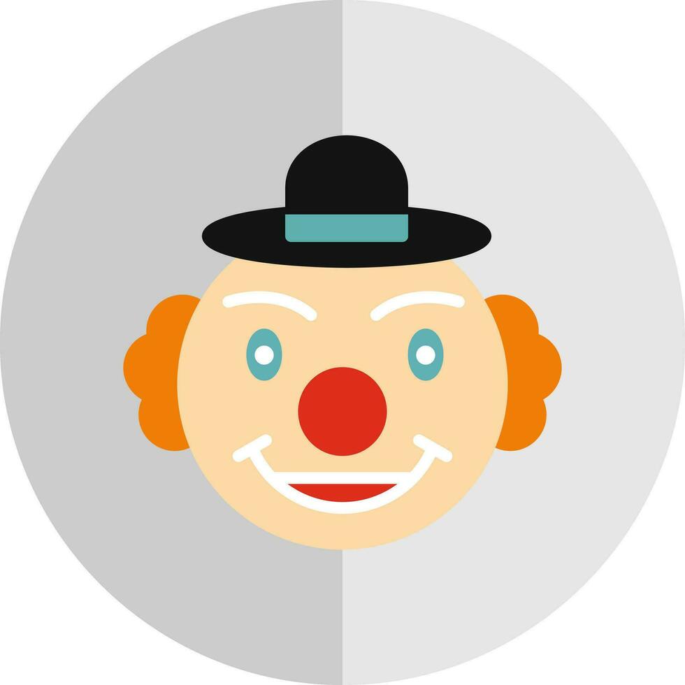 Clown Vector Icon Design