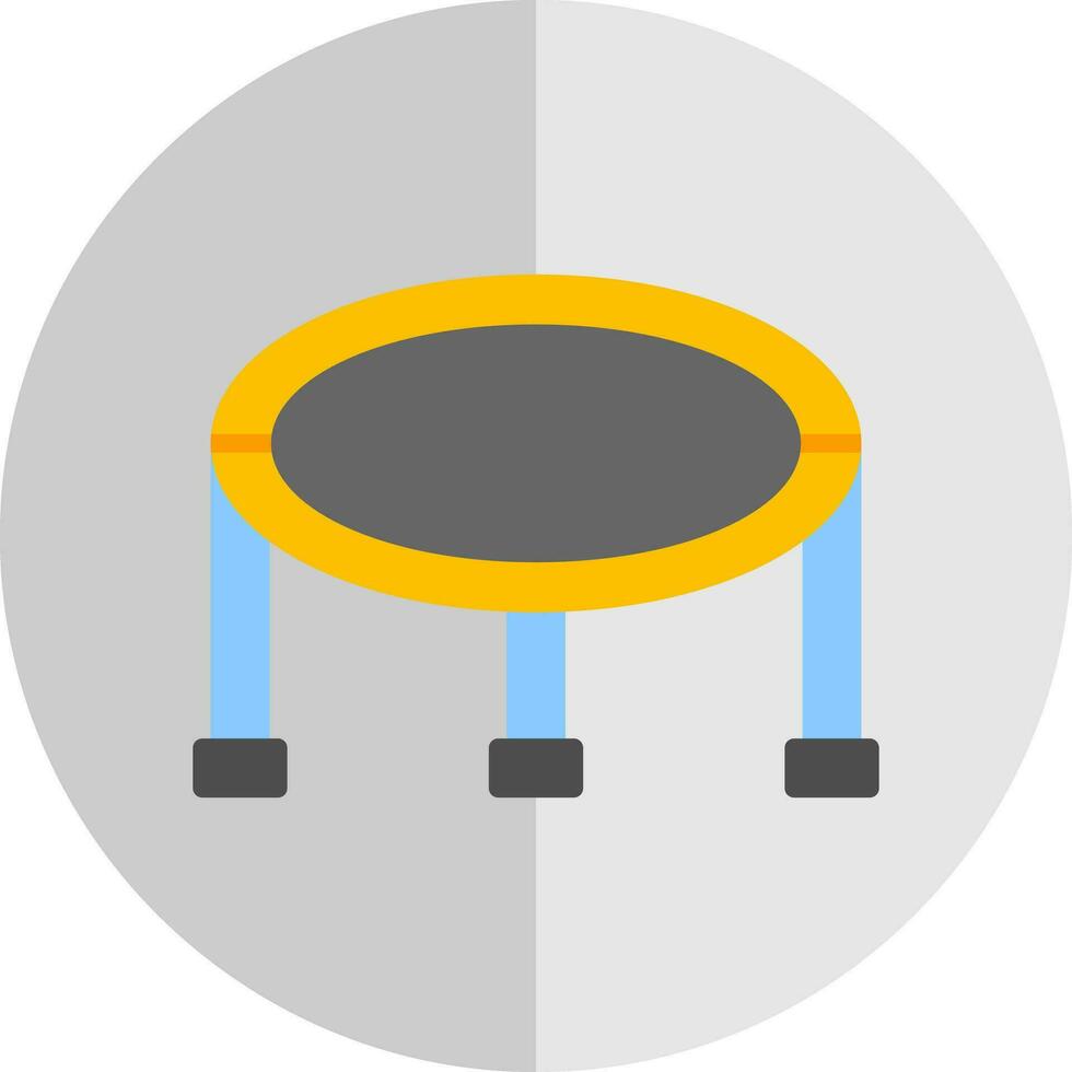 Trampoline Vector Icon Design