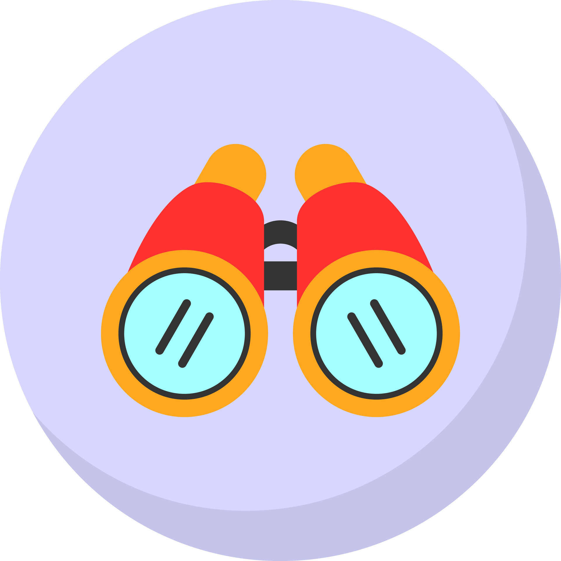 Binocular Vector Icon Design 25650677 Vector Art at Vecteezy