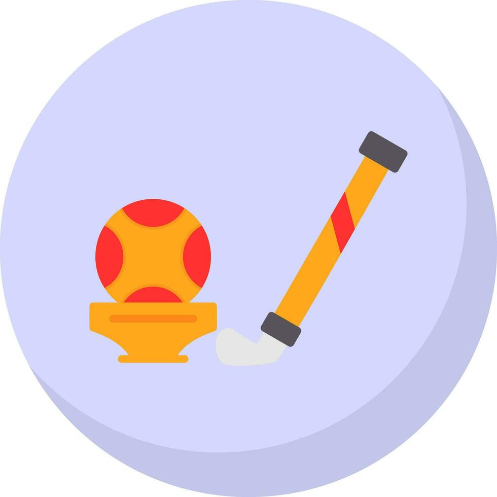 Golf club Vector Icon Design