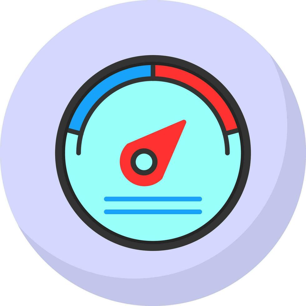Meter Vector Icon Design