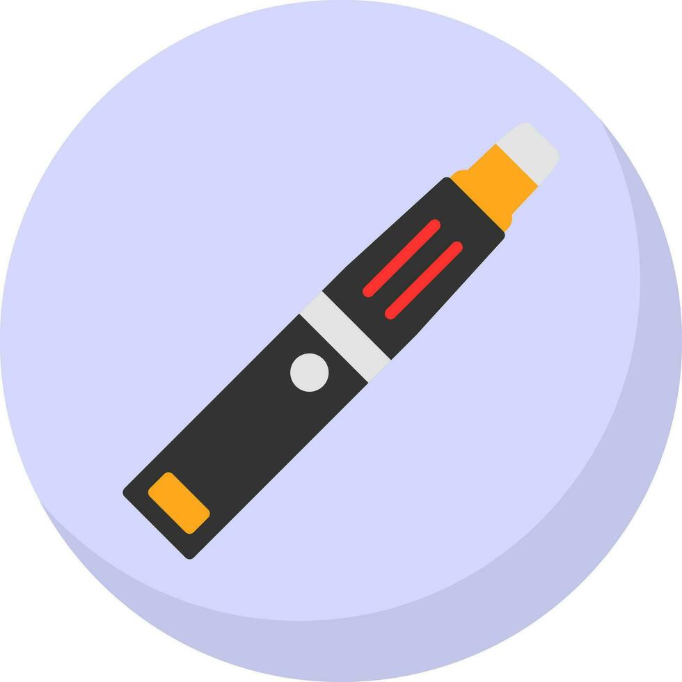 Electronic cigarette Vector Icon Design