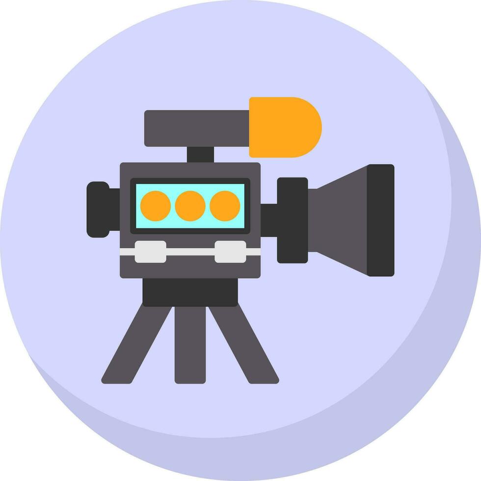 Video camera Vector Icon Design