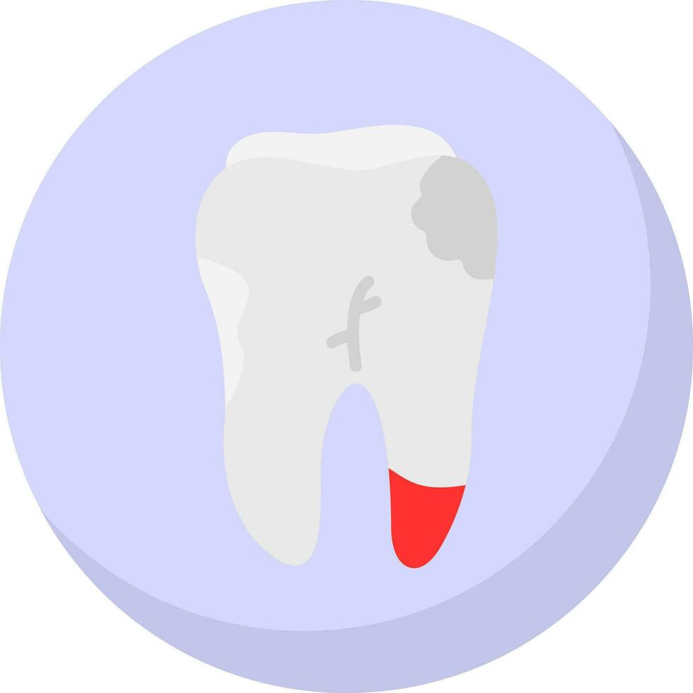 Caries Vector Icon Design