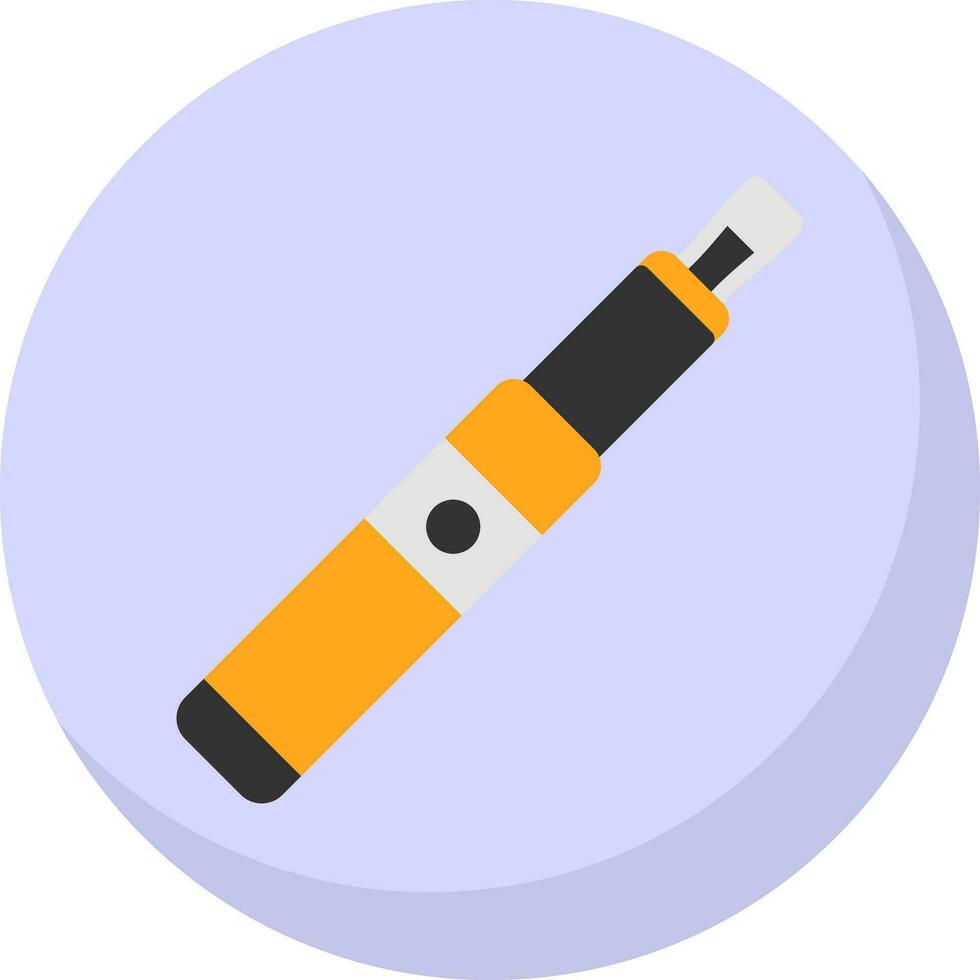 Electronic cigarette Vector Icon Design