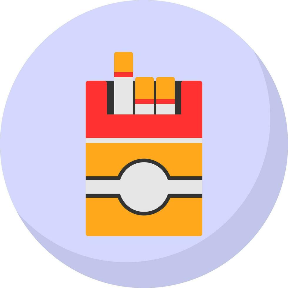 Cigarette Vector Icon Design
