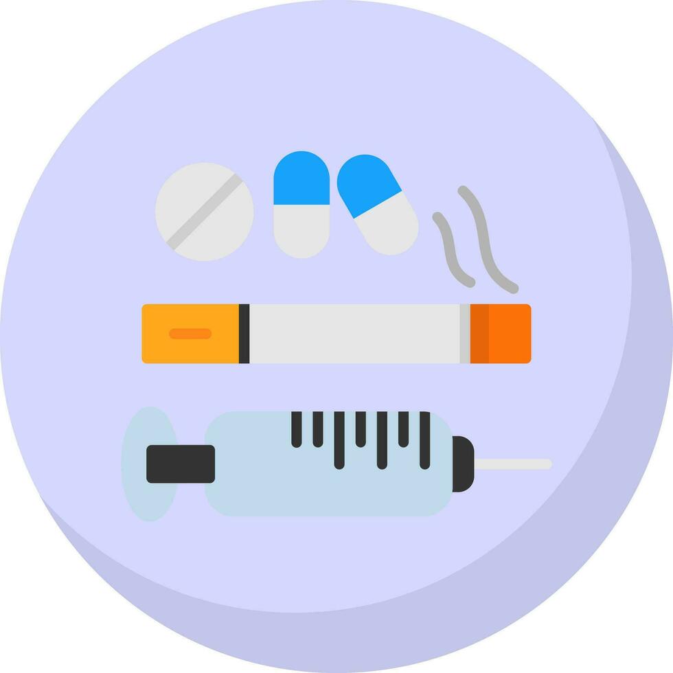 Adiction Vector Icon Design