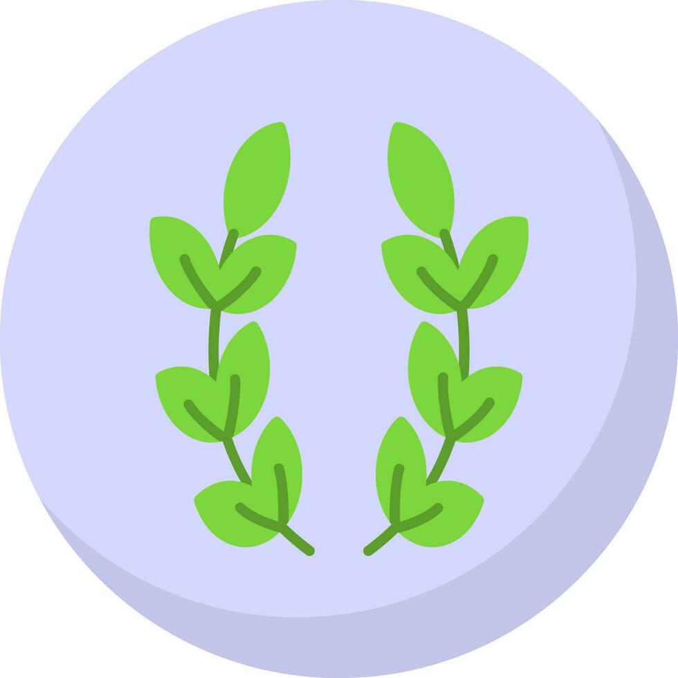 Laurel Vector Icon Design