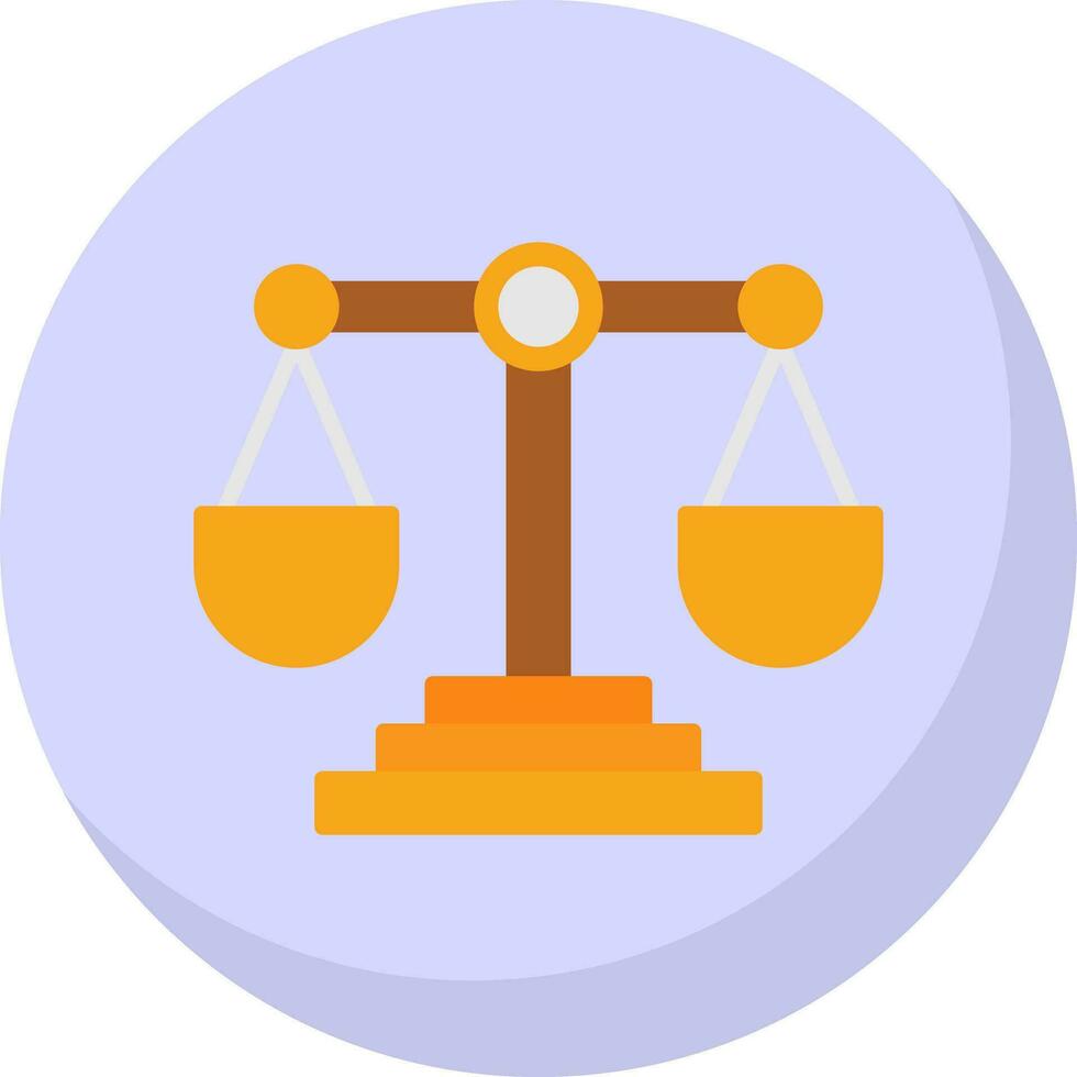 diseño de icono de vector de justicia