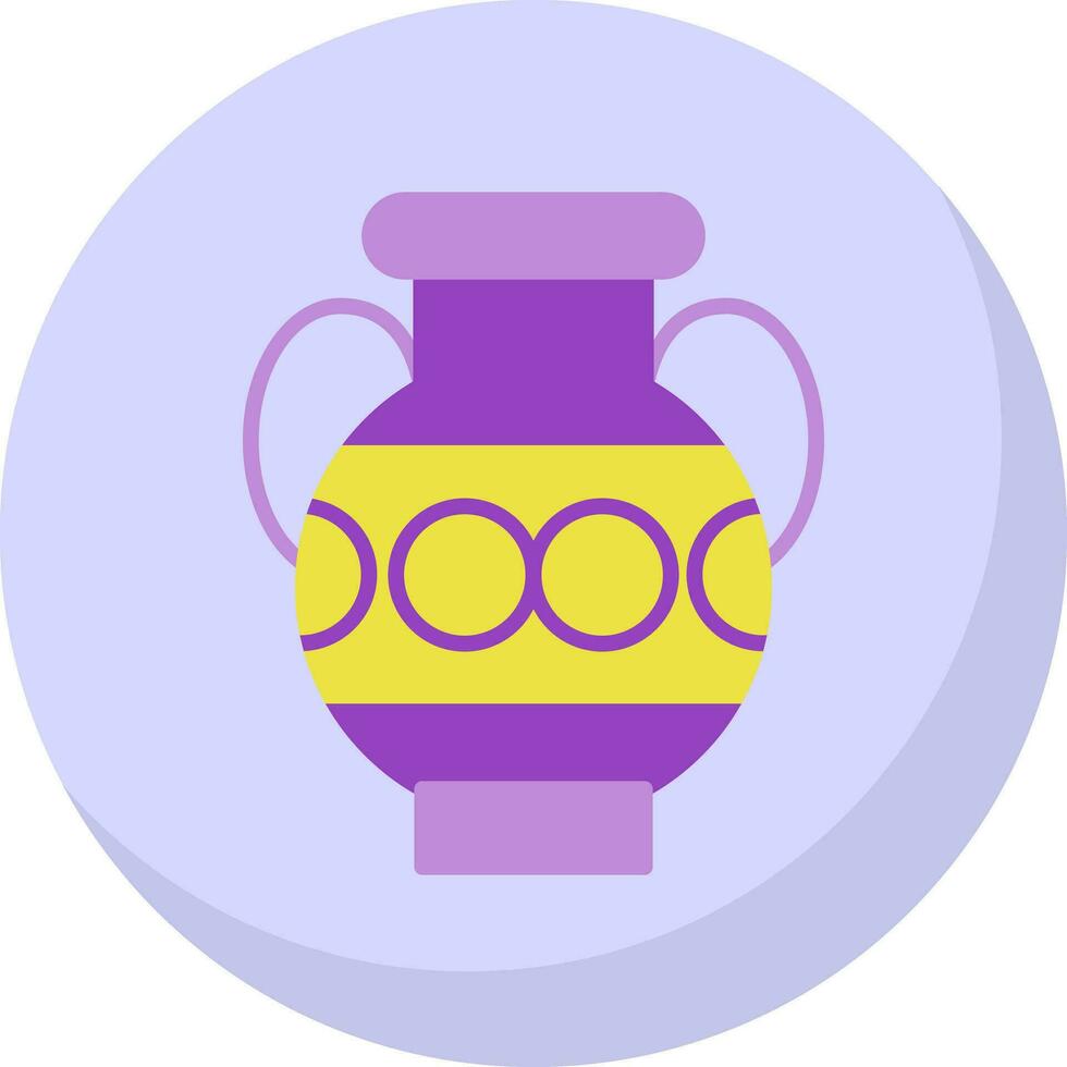 Amphora Vector Icon Design