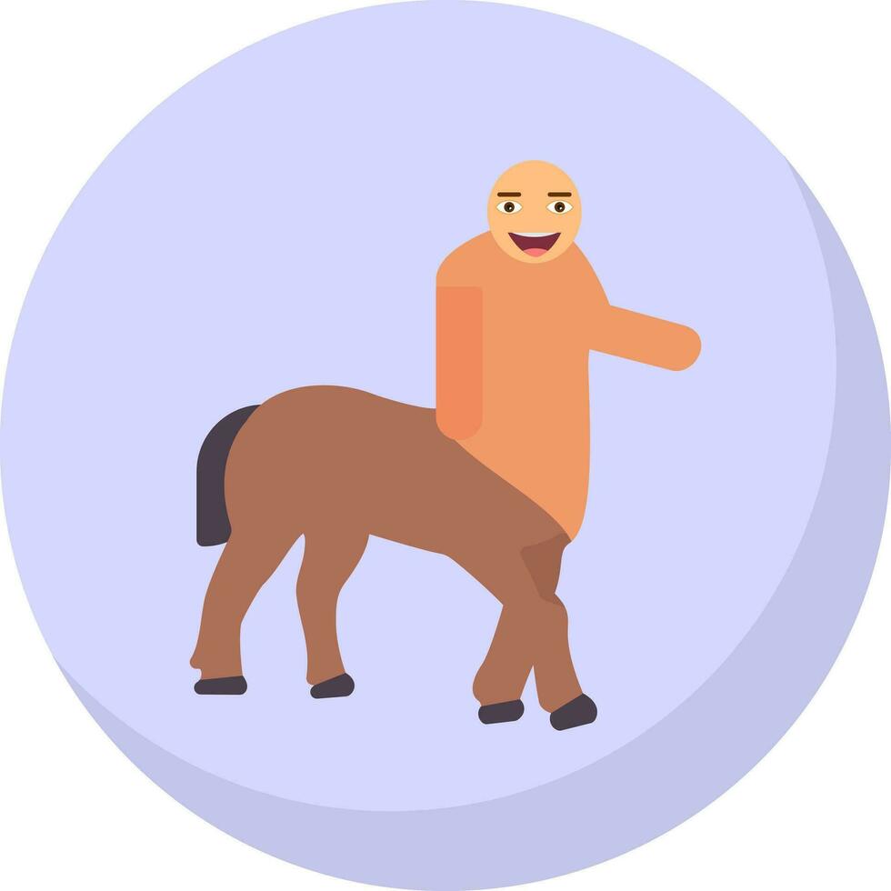 Centaur Vector Icon Design