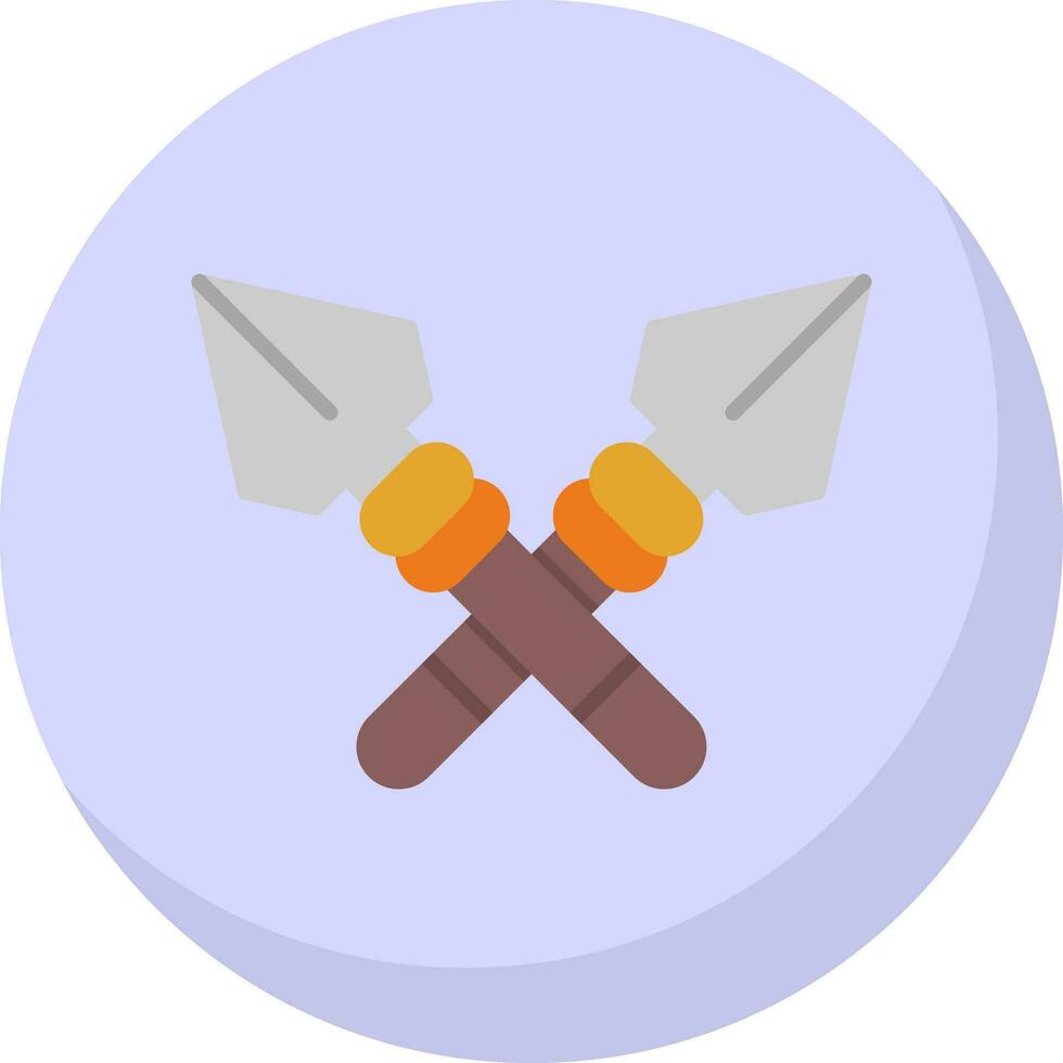Spear Vector Icon Design