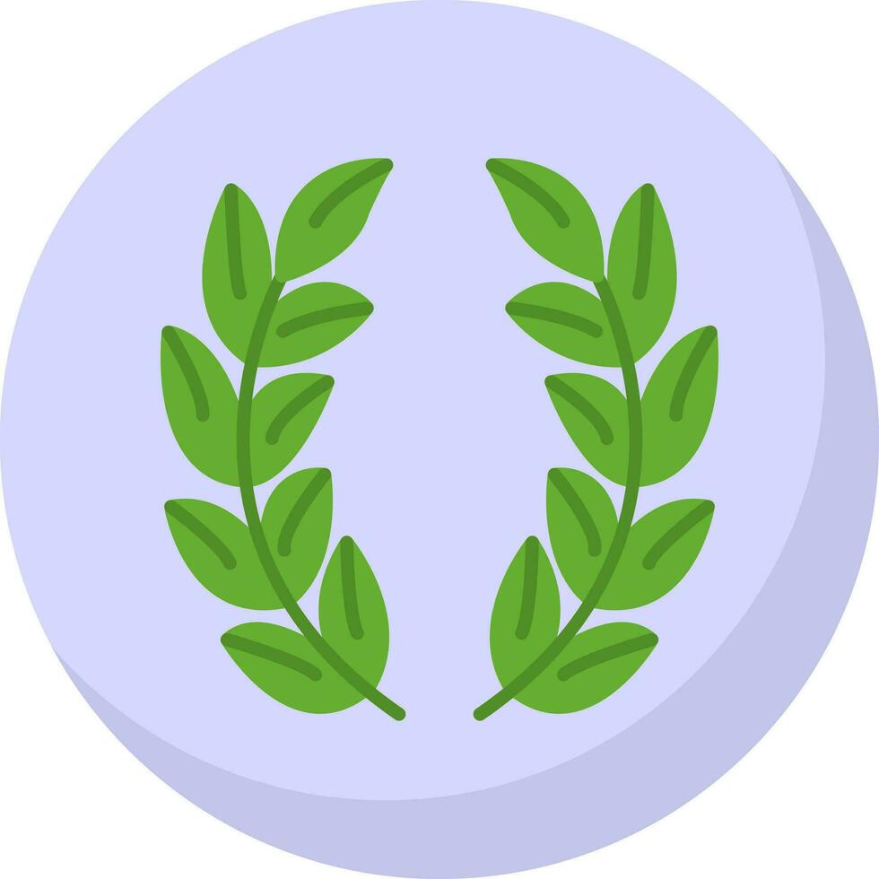 Laurel Vector Icon Design