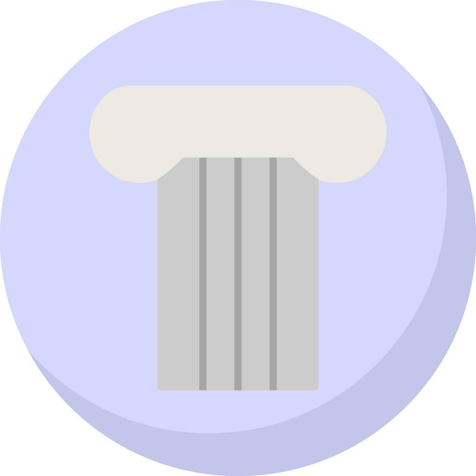 Ancient pillar Vector Icon Design