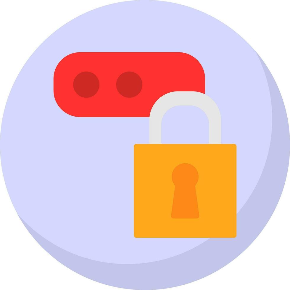Password Vector Icon Design