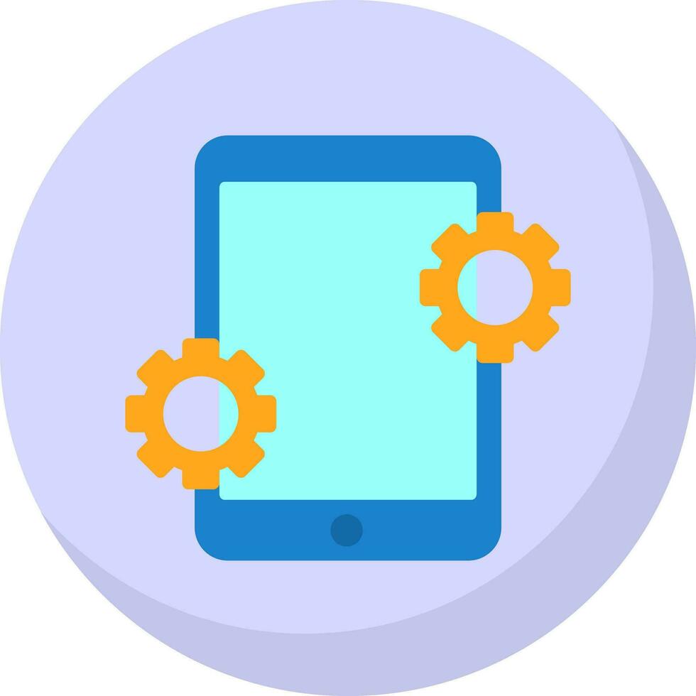 Mobile app Vector Icon Design