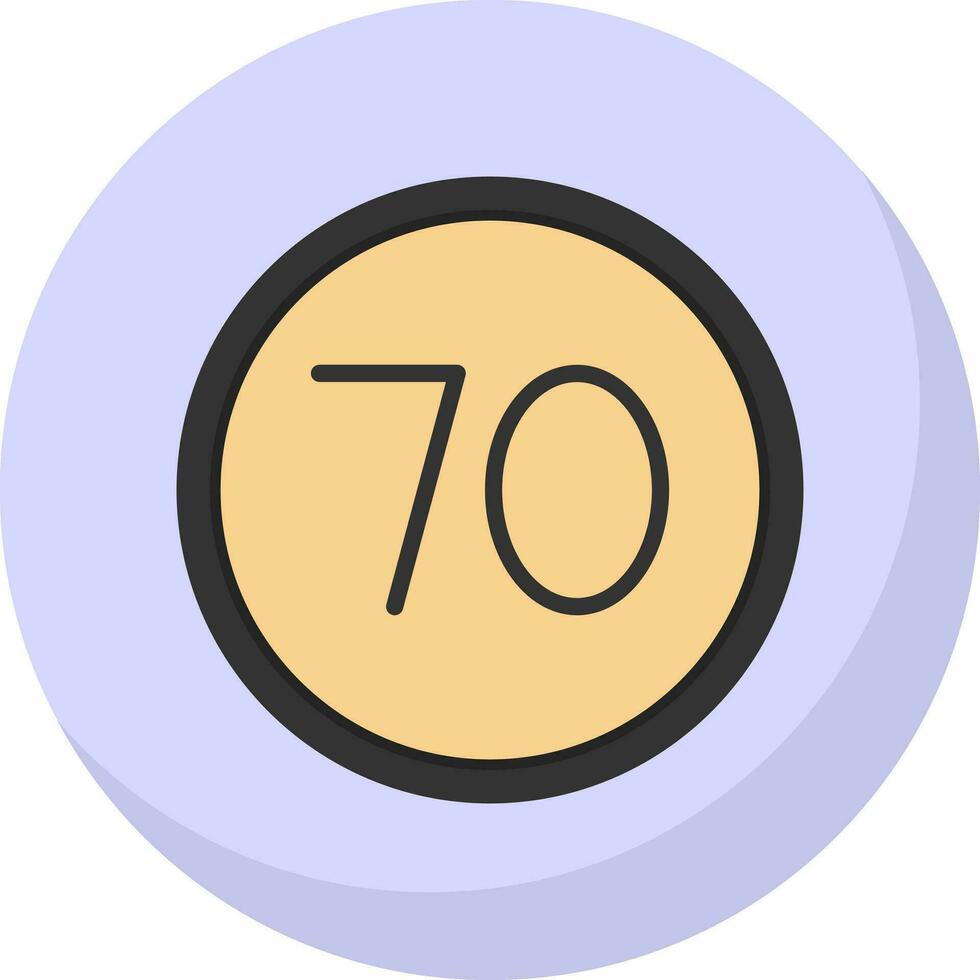 Limited number Vector Icon Design