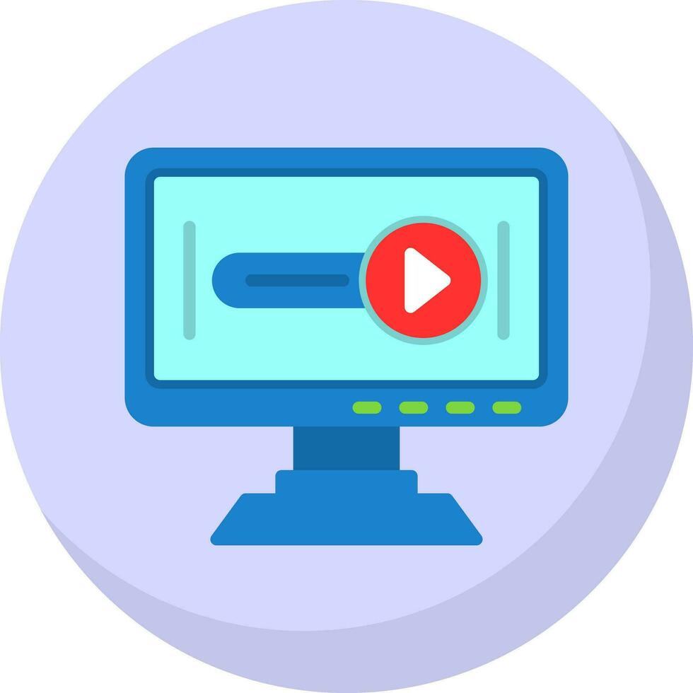 Live stream Vector Icon Design