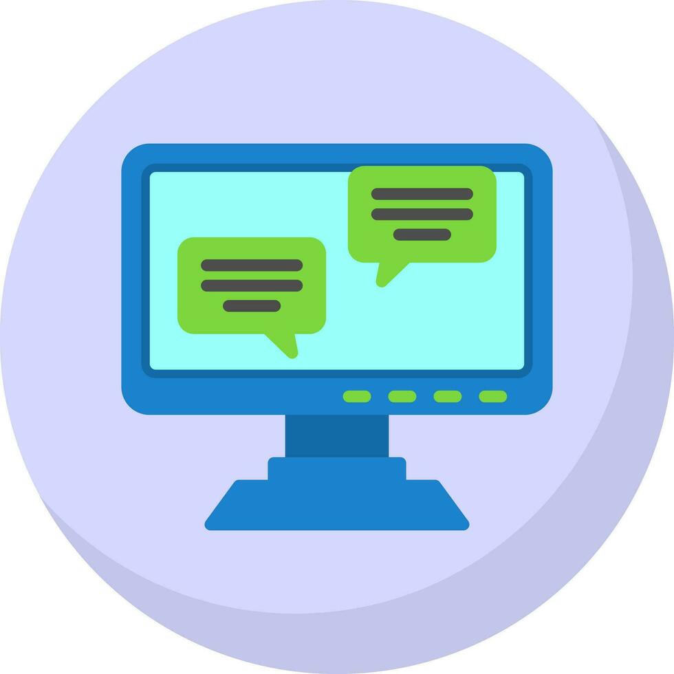 Asking Vector Icon Design