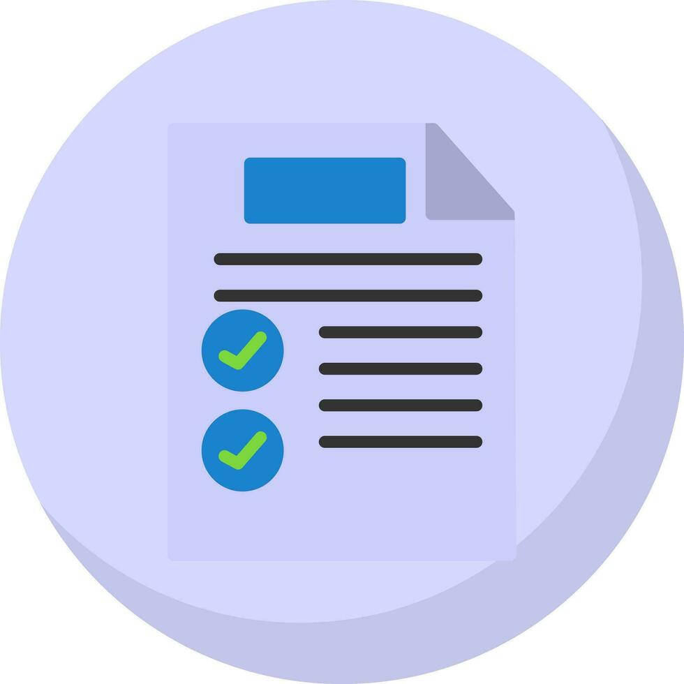 Document Vector Icon Design