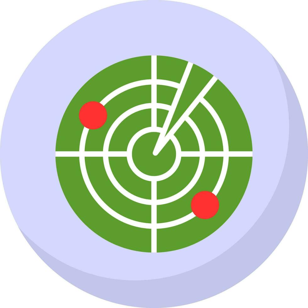 Radar Vector Icon Design