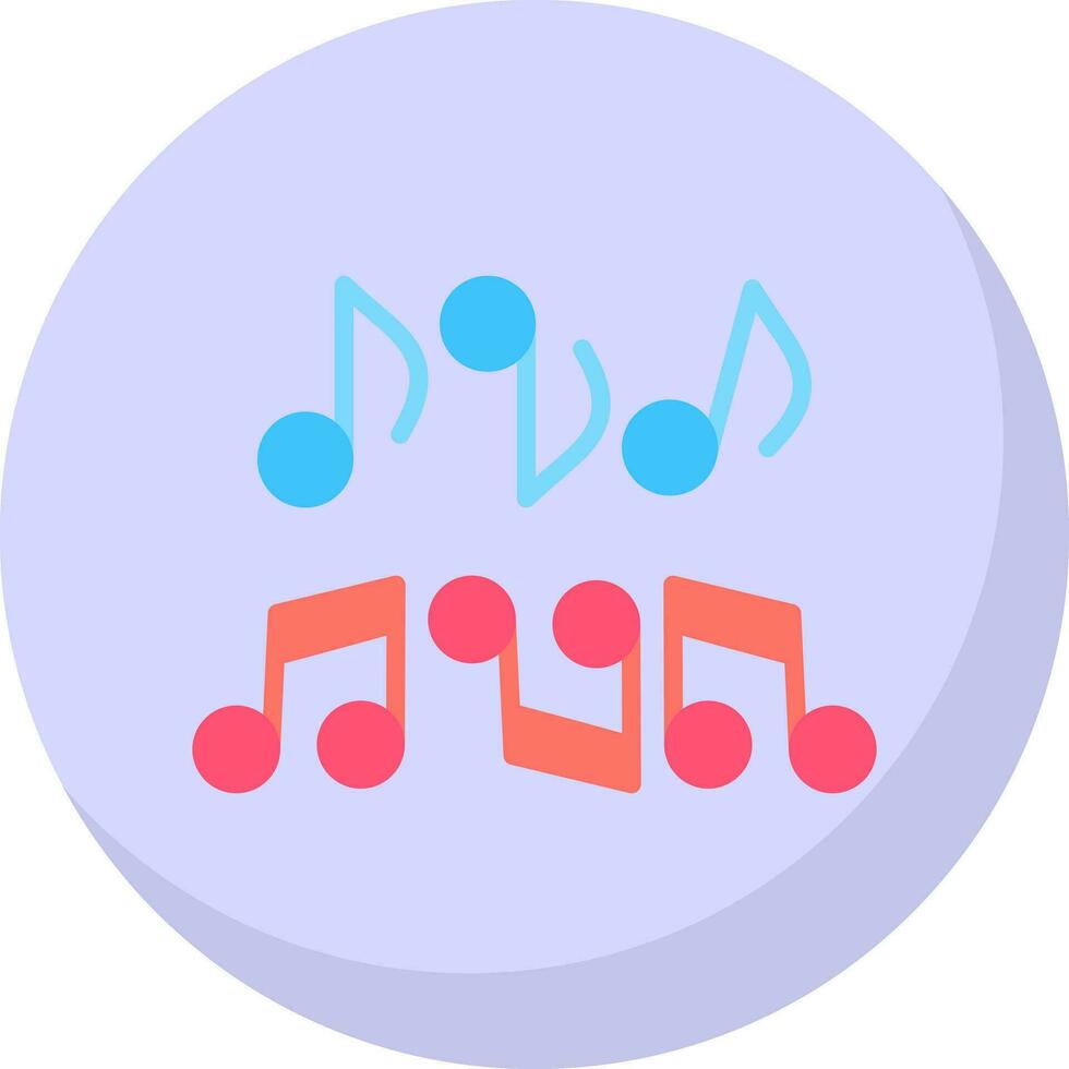 Musical note Vector Icon Design
