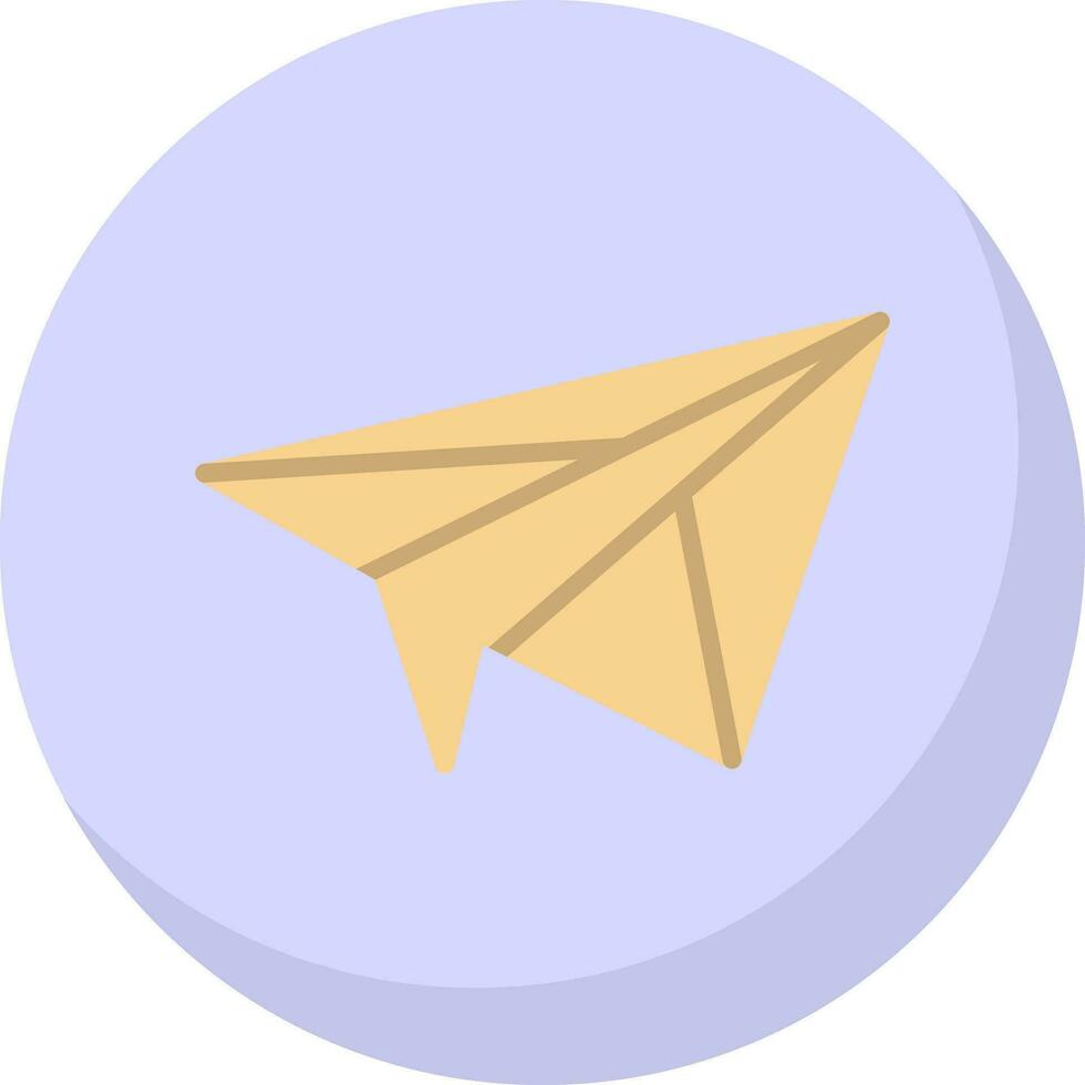 Paper plane Vector Icon Design