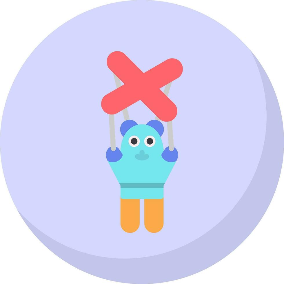 Puppet Vector Icon Design