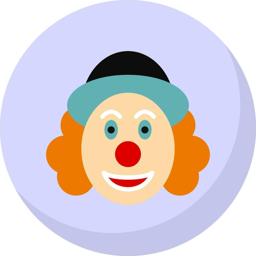 Clown Vector Icon Design