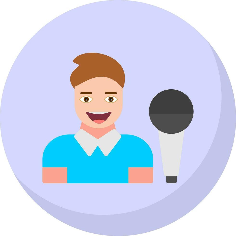 Showman Vector Icon Design