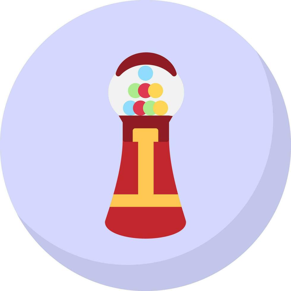 Gumball machine Vector Icon Design