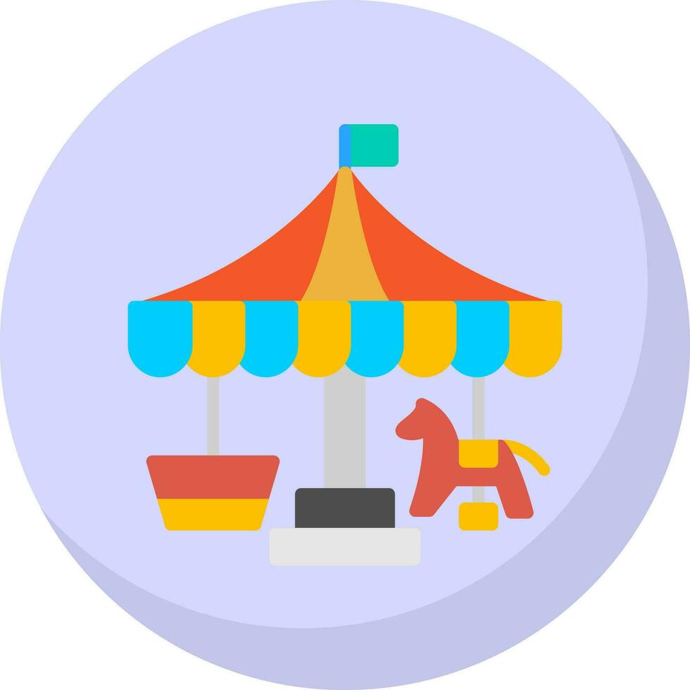 Carousel Vector Icon Design