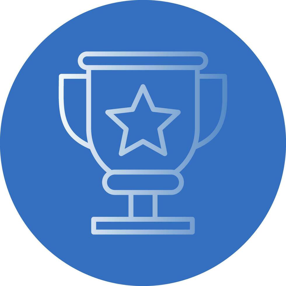 Trophy Vector Icon Design