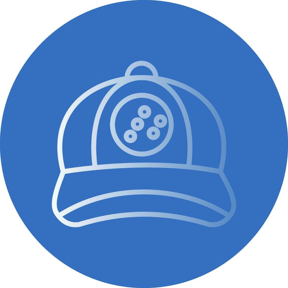 Baseball cap Vector Icon Design