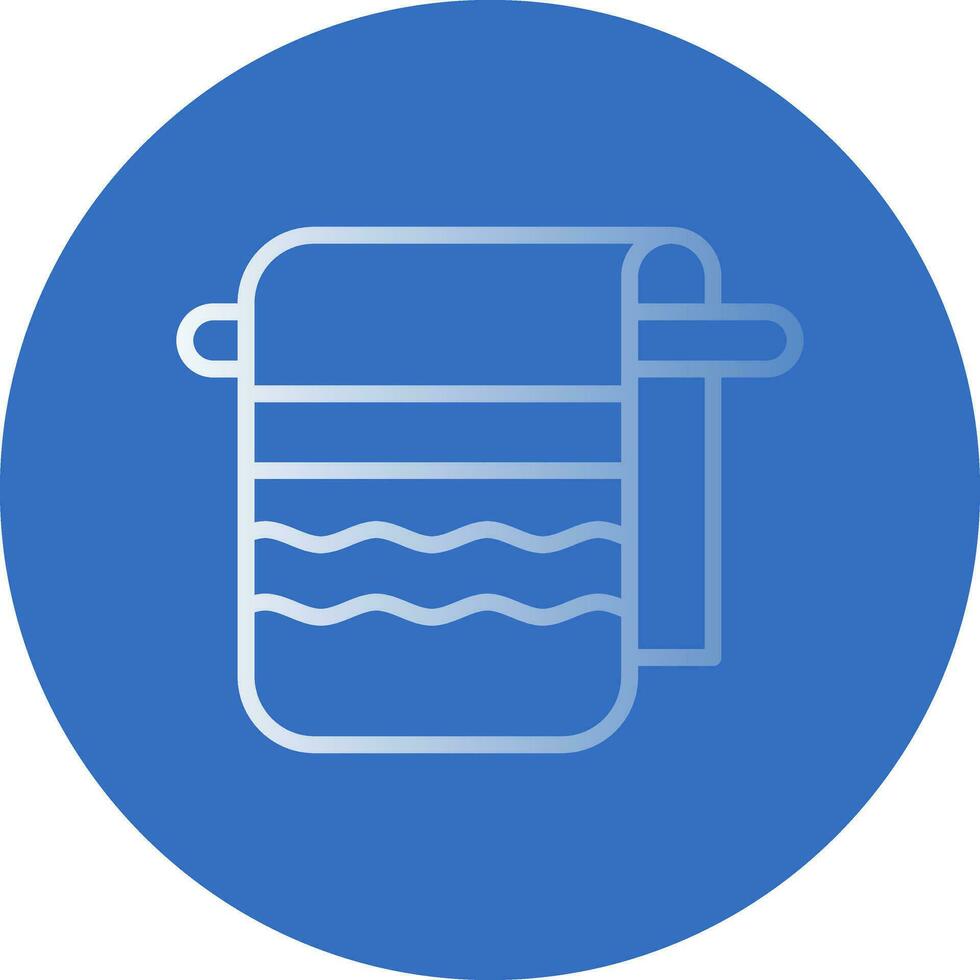 Towel Vector Icon Design